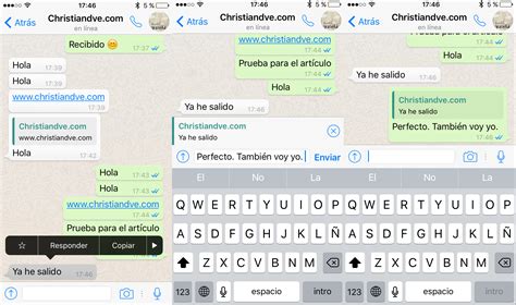 Cómo responder a un mensaje de WhatsApp desde tu .